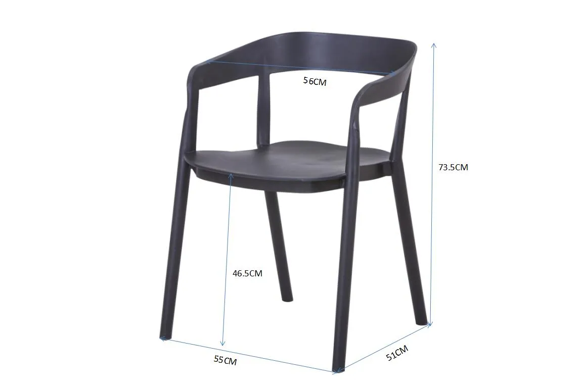 MILLS - Brown Armchair