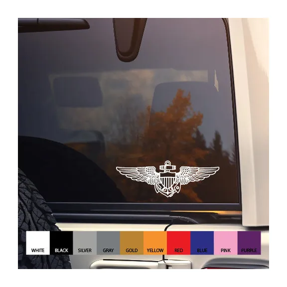 Naval Aviator Vinyl Decal
