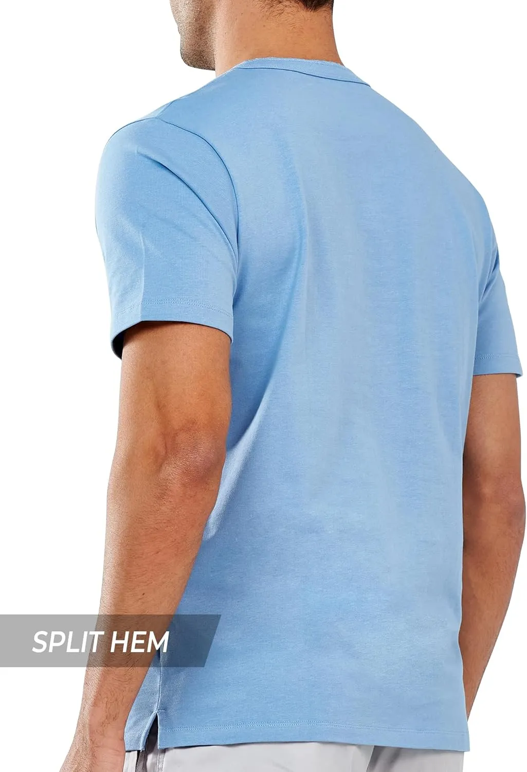 NORTHYARD Men's Henley Shirts Casual Short Sleeve Heavy Cotton T-Shirts Solid Basic Summer Tee Tops