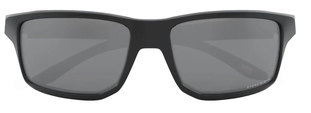 Oakley Mens Gibston Matte Black Frame - Prizm Black Lens - Non Polarized Sunglasses
