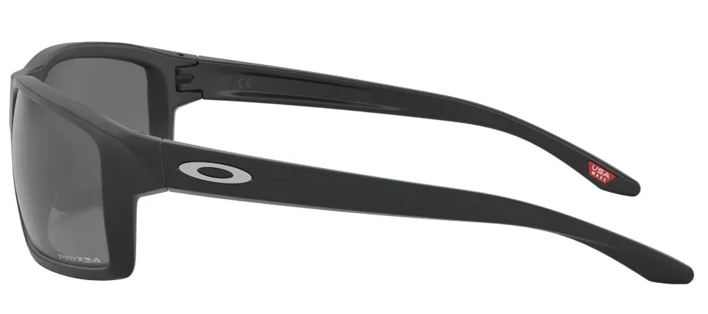 Oakley Mens Gibston Matte Black Frame - Prizm Black Lens - Non Polarized Sunglasses