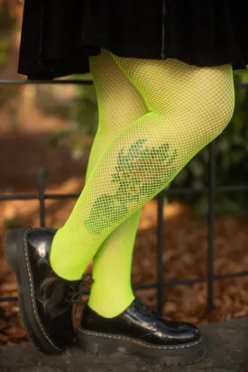 Plus Size Fishnet Seamless Pantyhose