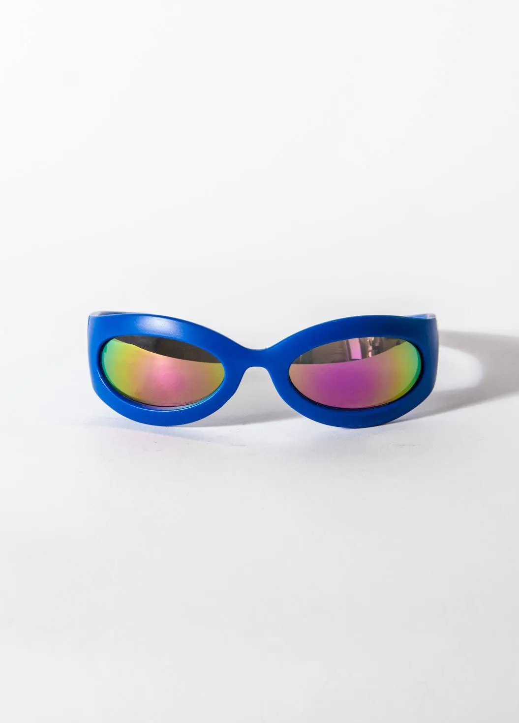 Polarized Gradient Oval Sunglasses