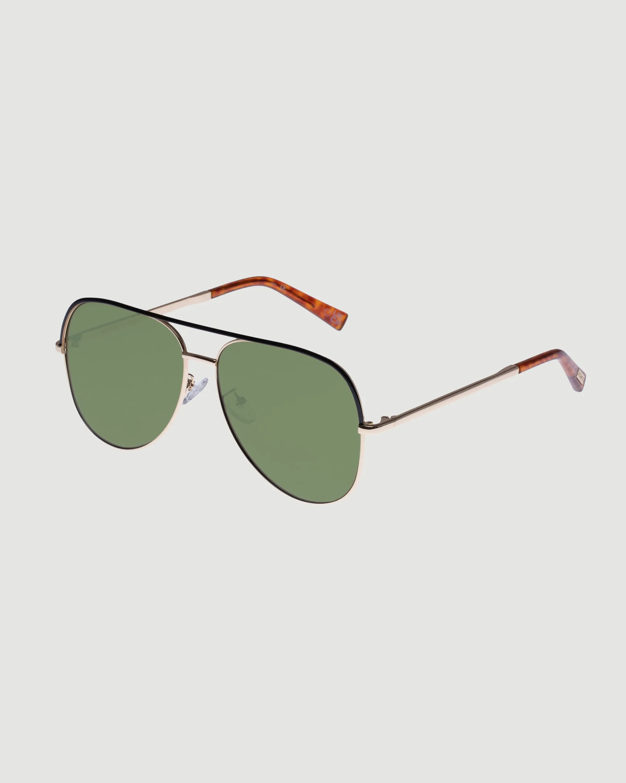 "Hey Bby" Wire Frame Aviator Sunglasses