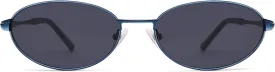 Retro Oval Sunglasses for Women Mens with Spring Hinge Sunnies AP3696
