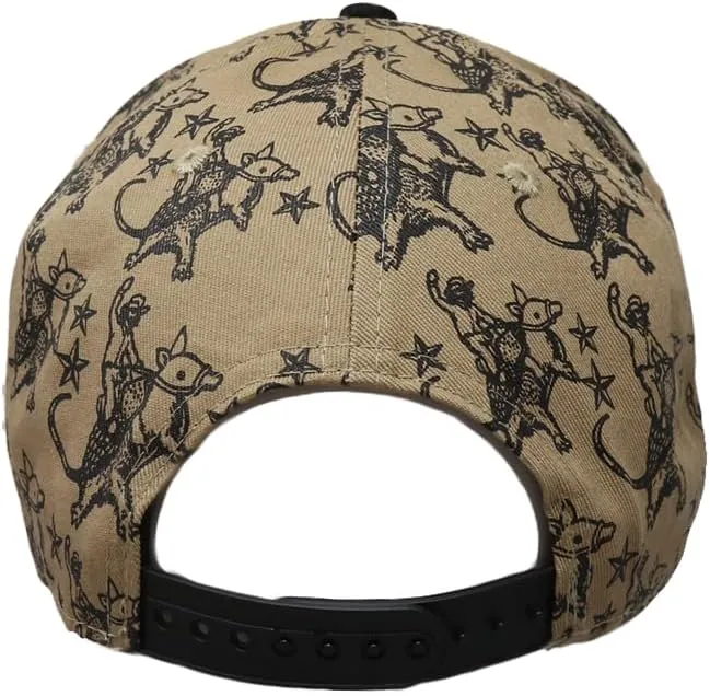Rodeo Time Dale Brisby Radiator Ranch PF Brand Adjustable Snapback Hat for Men & Women, Breathable Baseball Cap, One Size