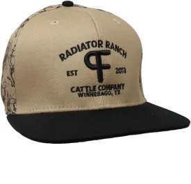 Rodeo Time Dale Brisby Radiator Ranch PF Brand Adjustable Snapback Hat for Men & Women, Breathable Baseball Cap, One Size