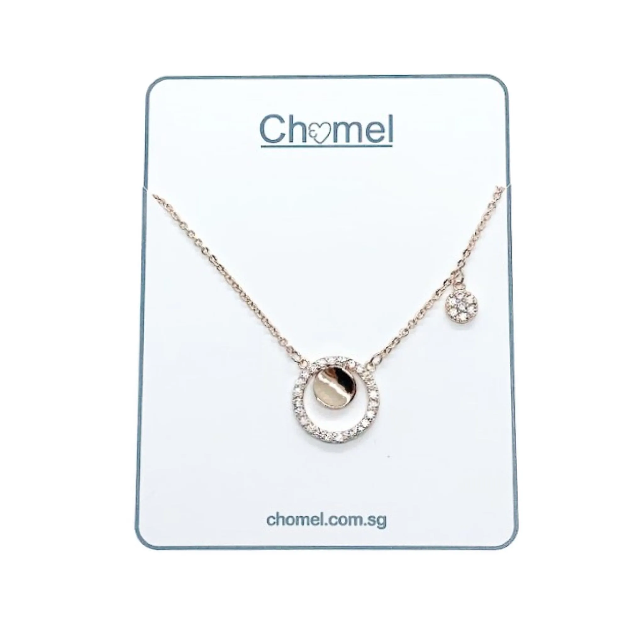 Round Cubic Zirconia Necklace
