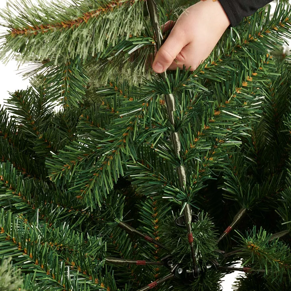 Scandinavian 7ft Green Artificial Christmas Tree