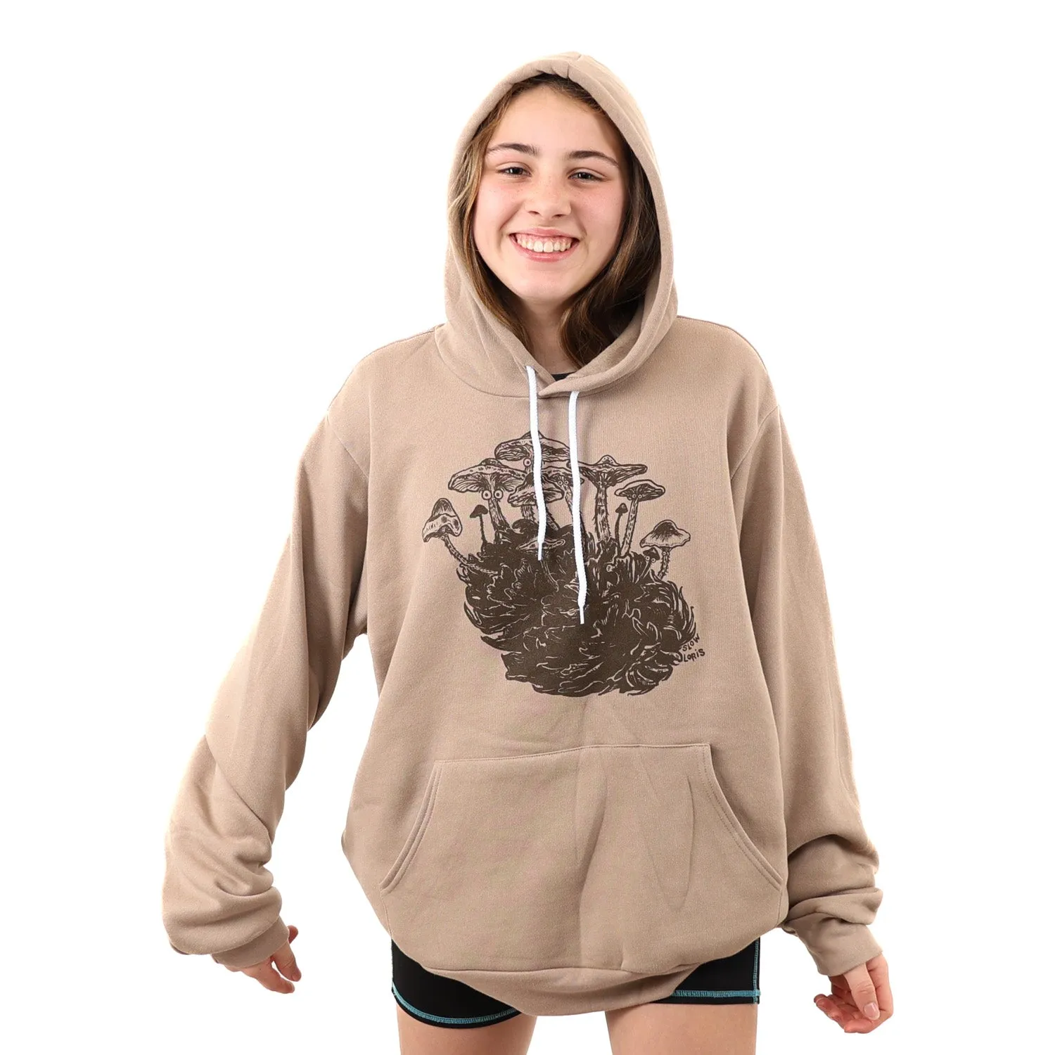Shroom-Cone Pullover Hoodie