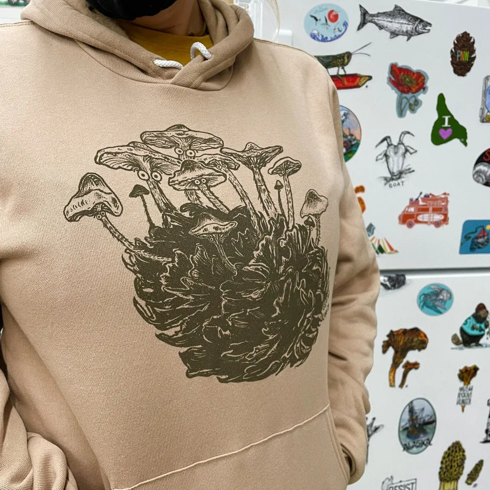 Shroom-Cone Pullover Hoodie