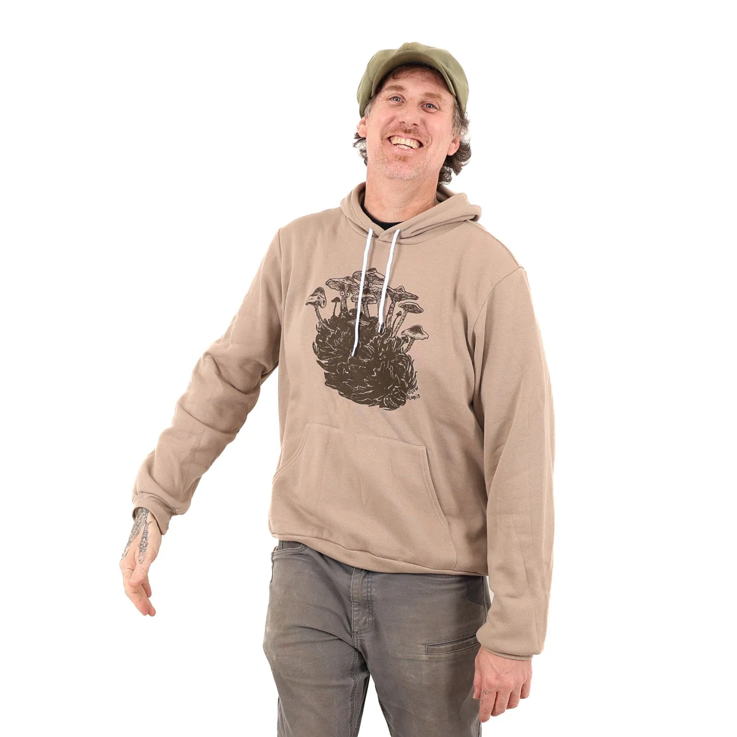Shroom-Cone Pullover Hoodie