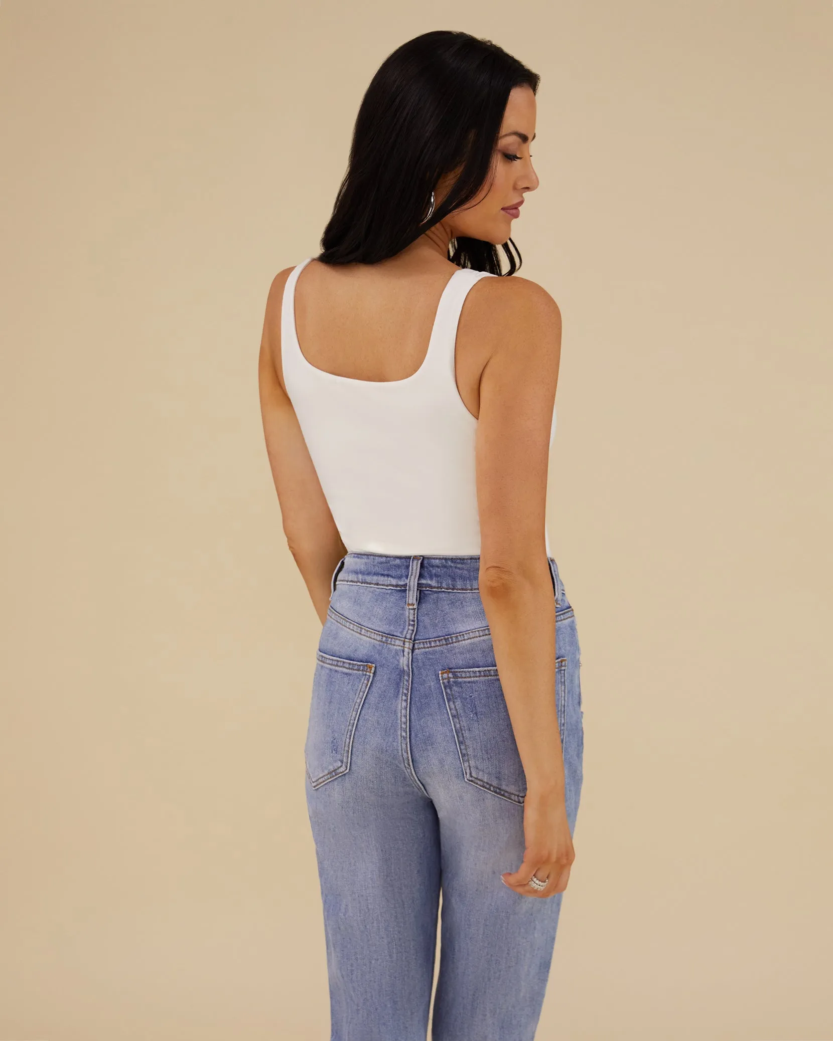Square Neck Body Suit