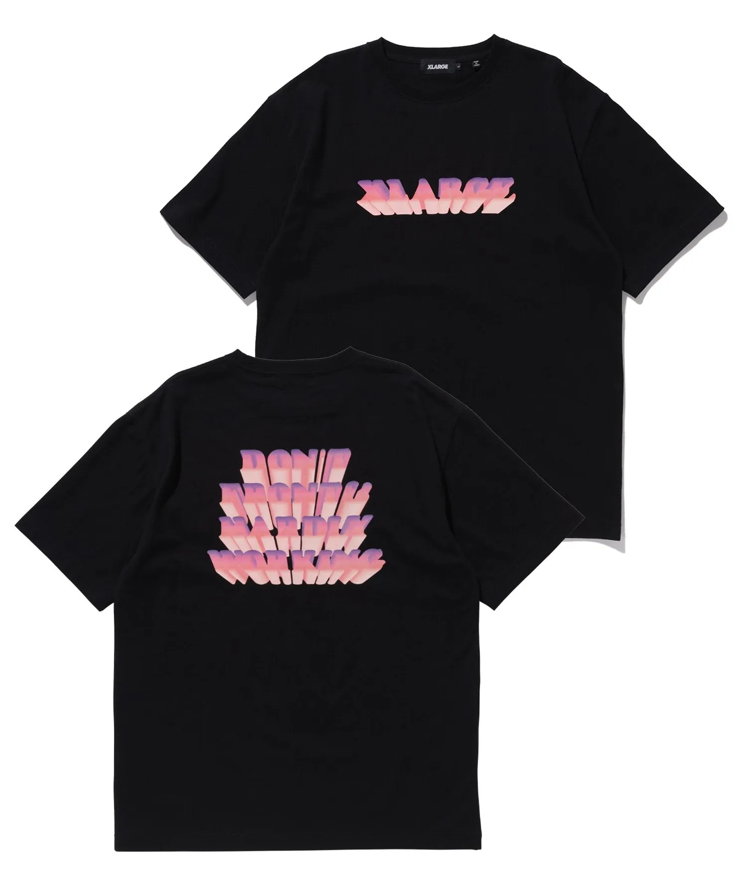 S/S TEE GRADATION 3D LOGO