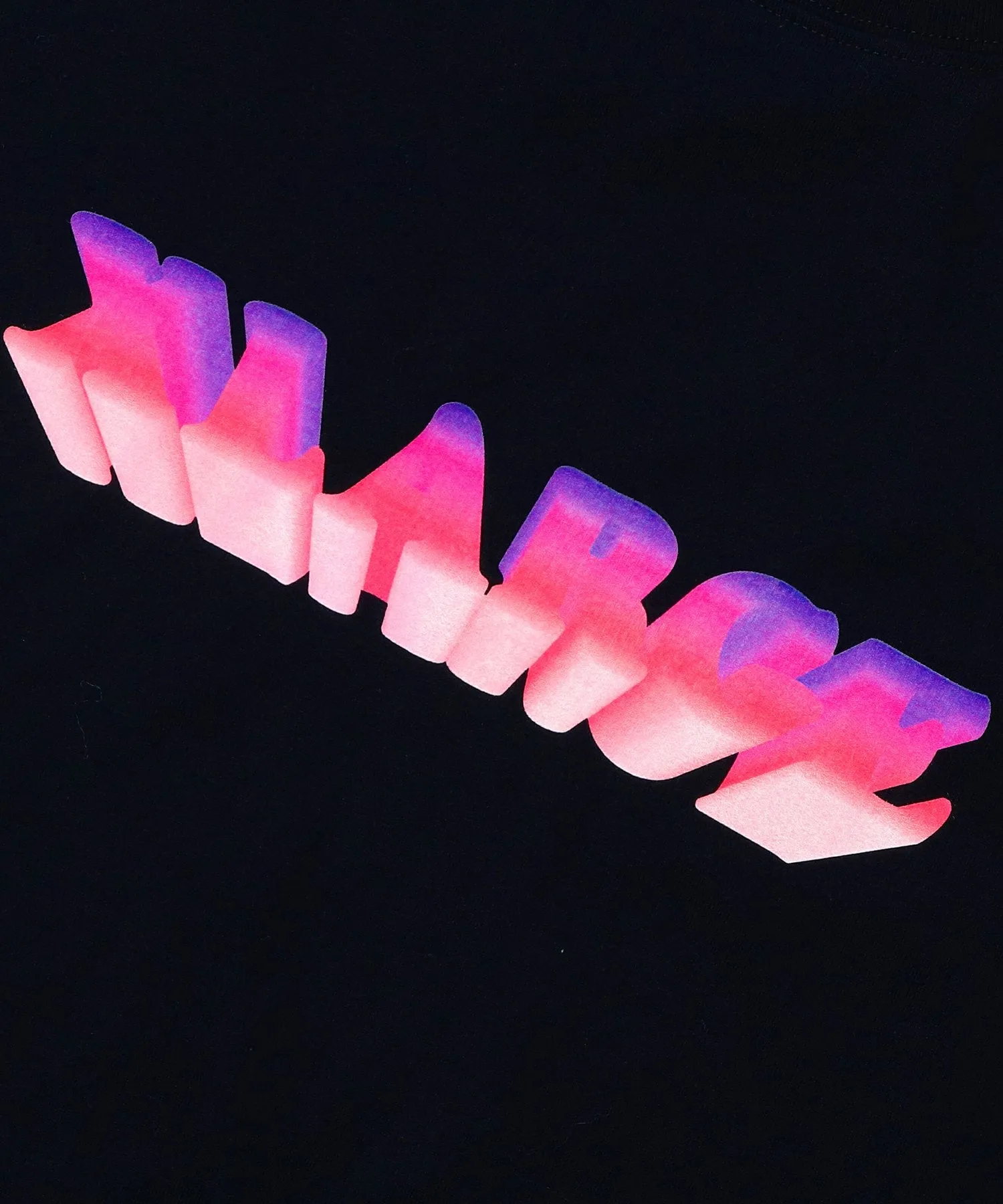 S/S TEE GRADATION 3D LOGO