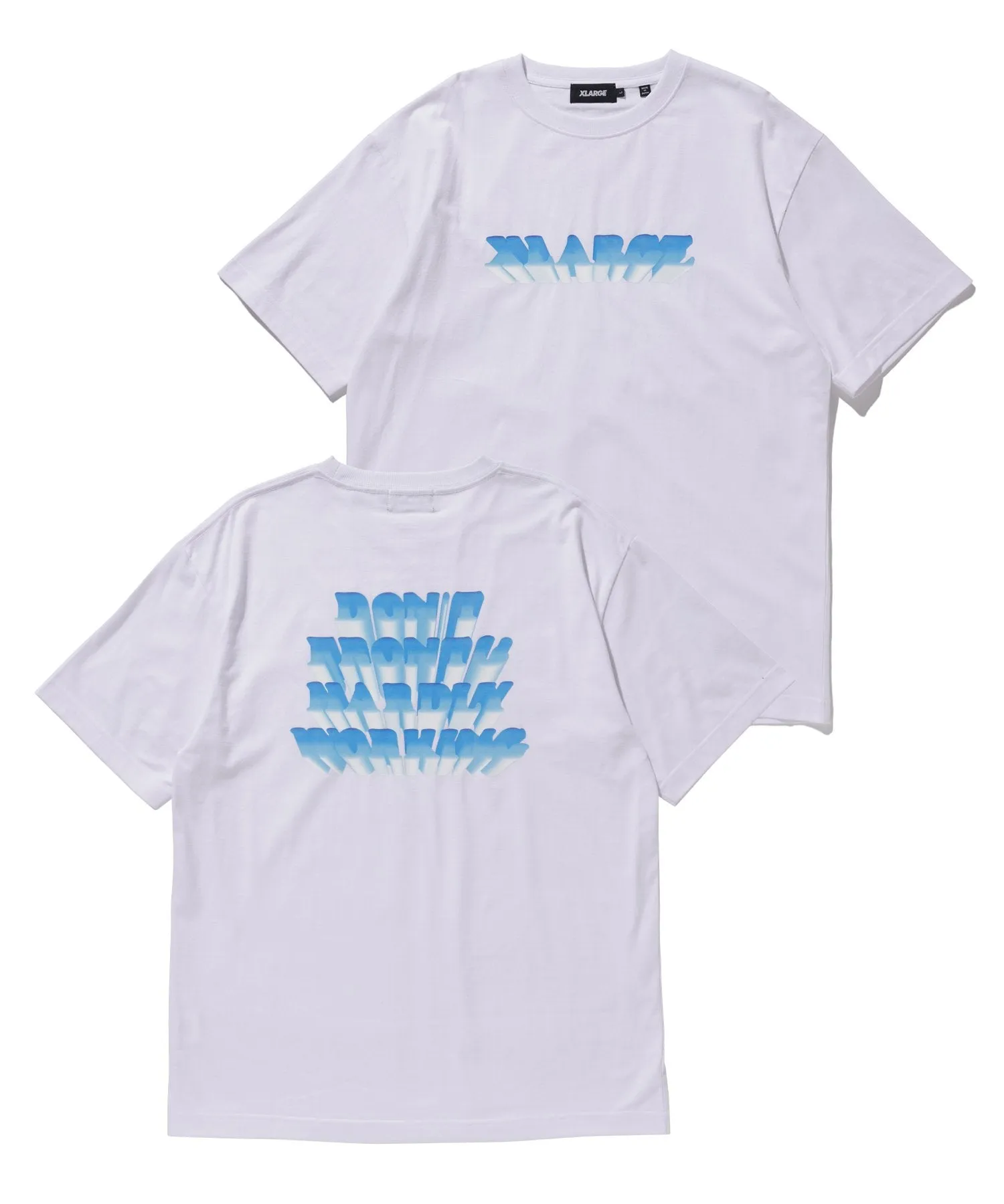 S/S TEE GRADATION 3D LOGO