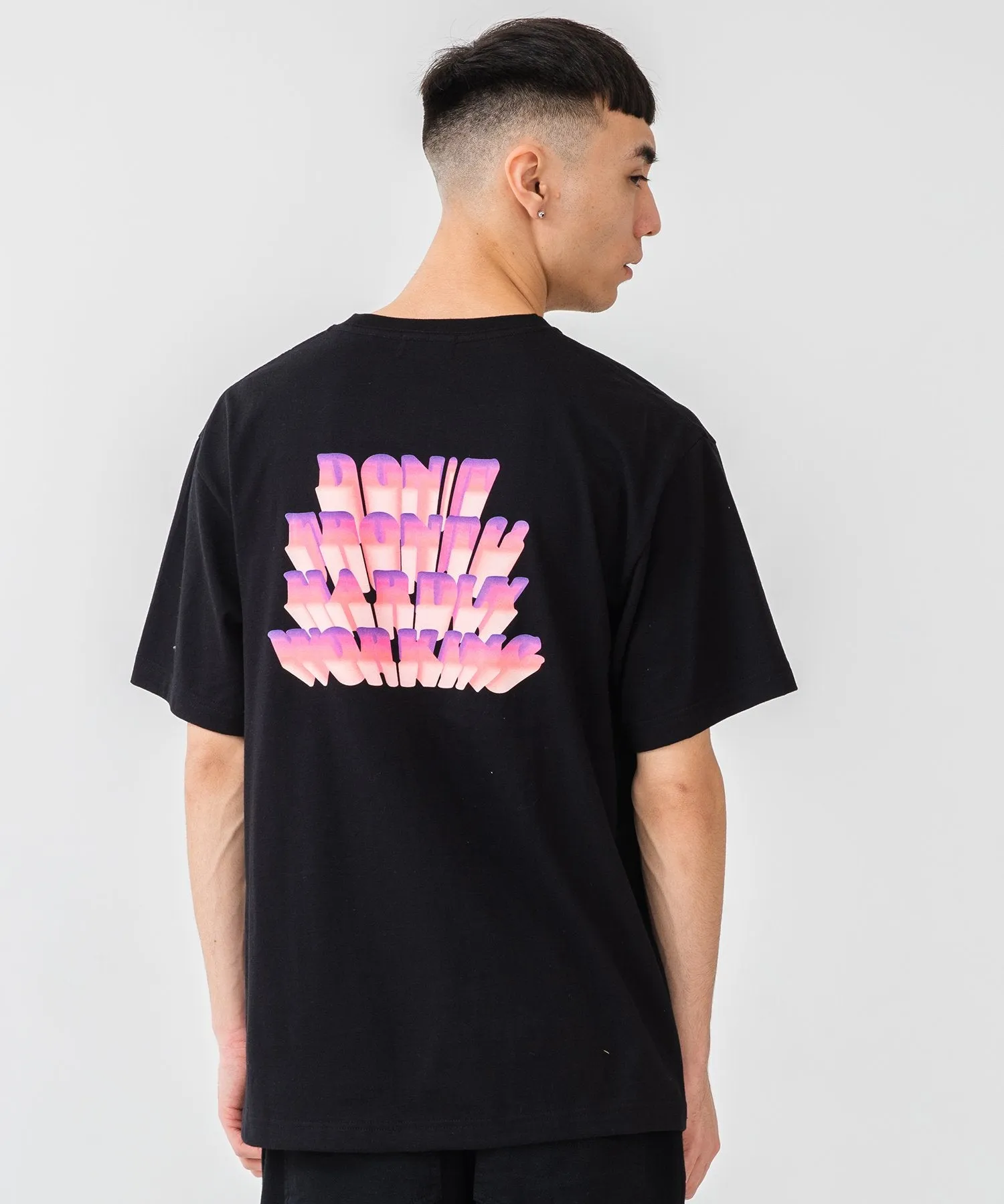 S/S TEE GRADATION 3D LOGO