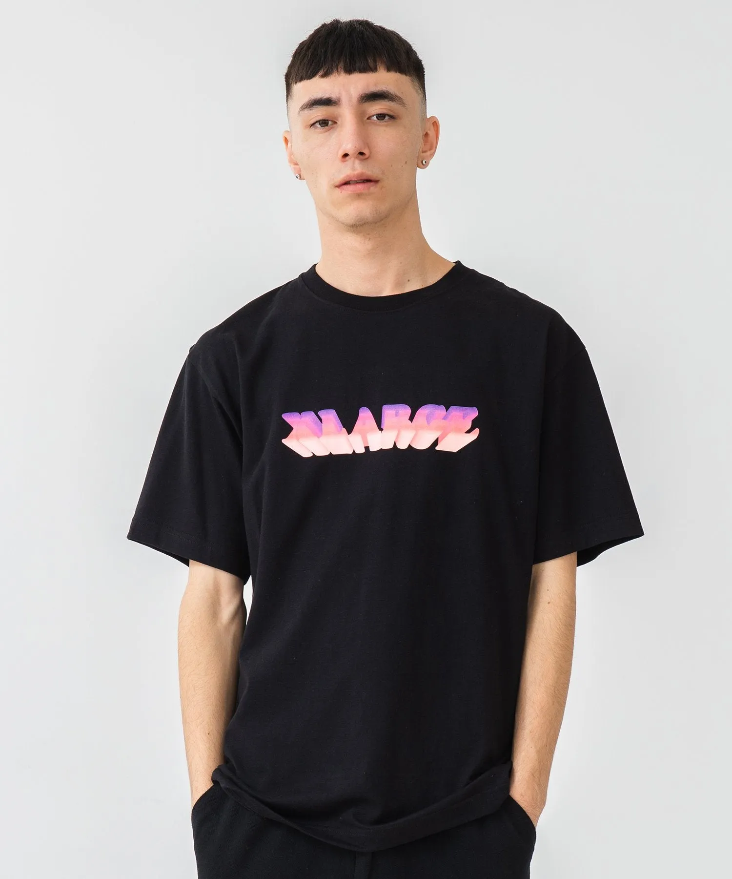 S/S TEE GRADATION 3D LOGO