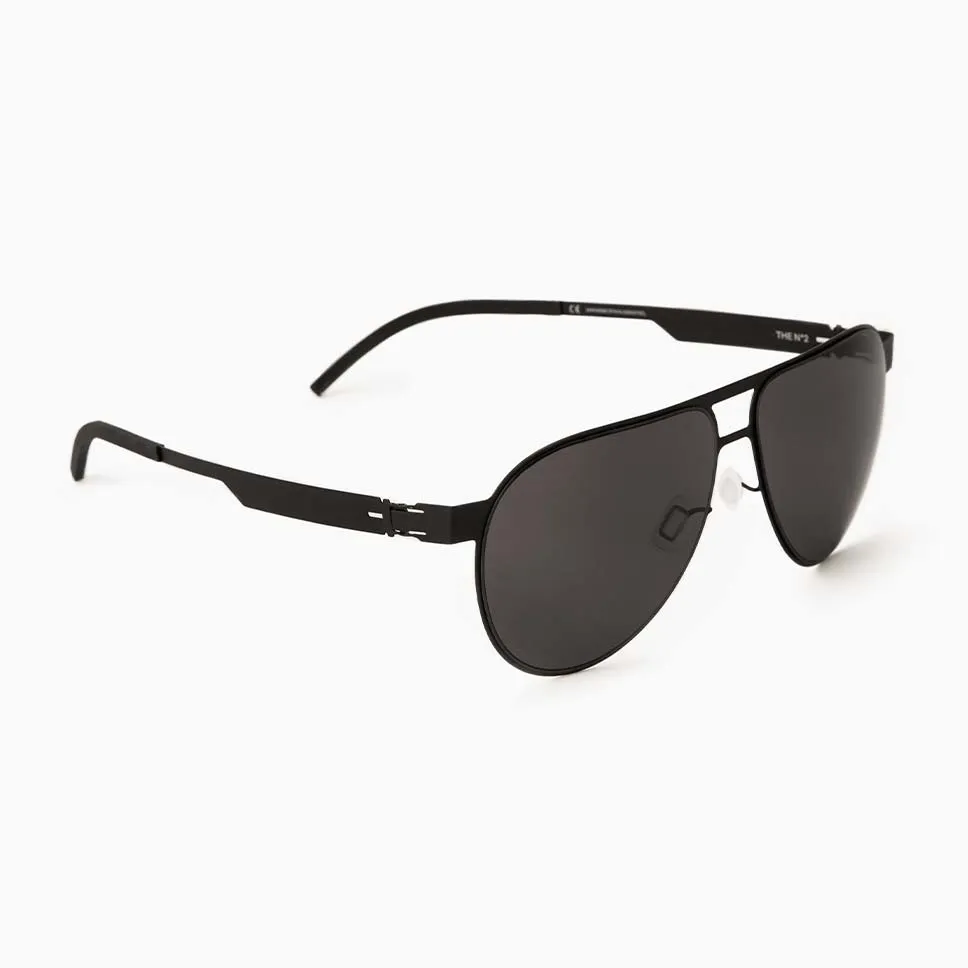 Sunglasses #2.4, Aviator, black