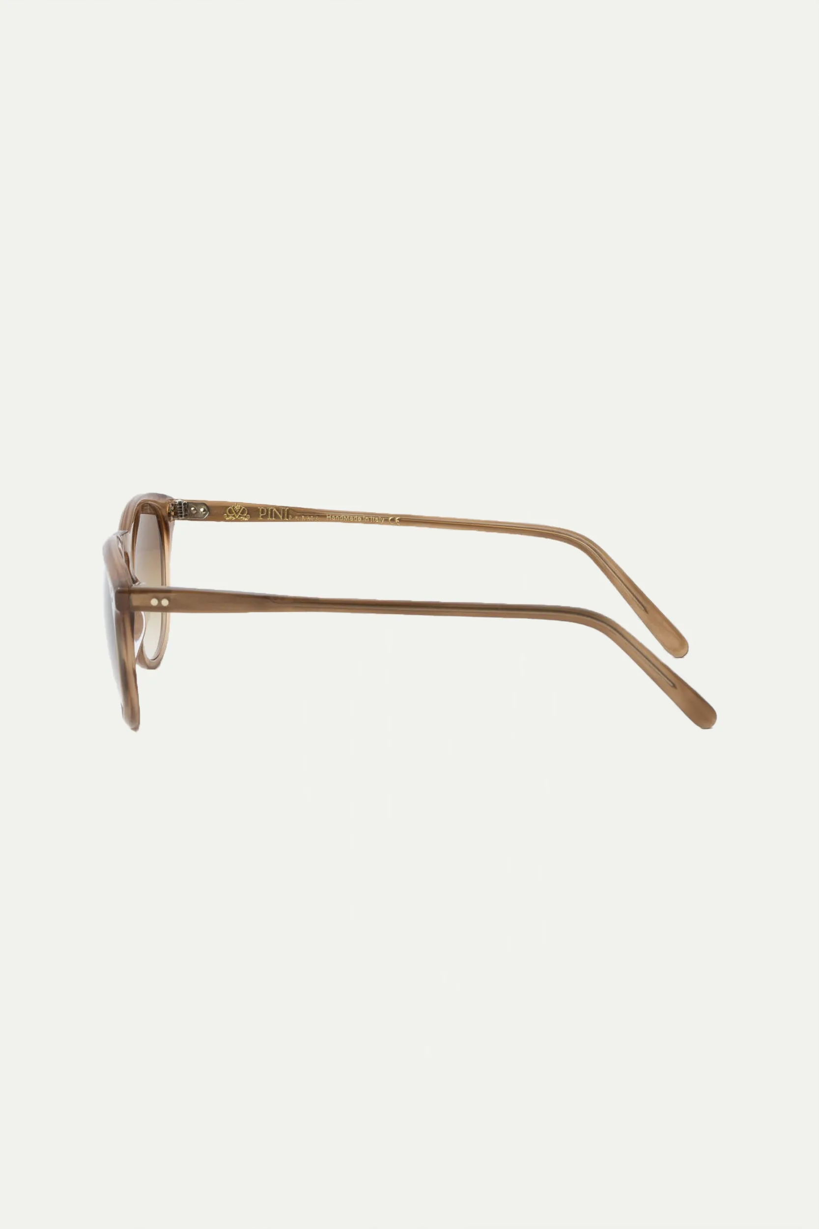 Taupe sunglasses Capri - Made in Italy