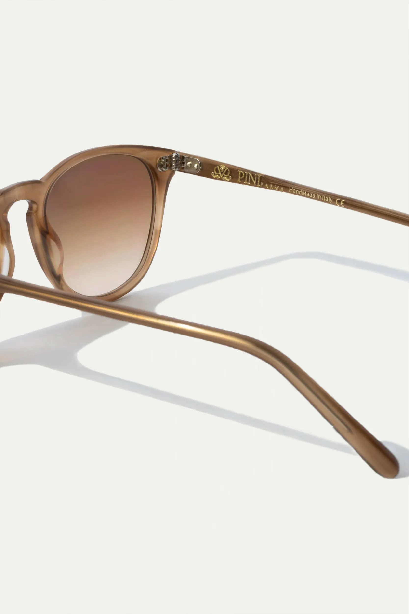 Taupe sunglasses Capri - Made in Italy