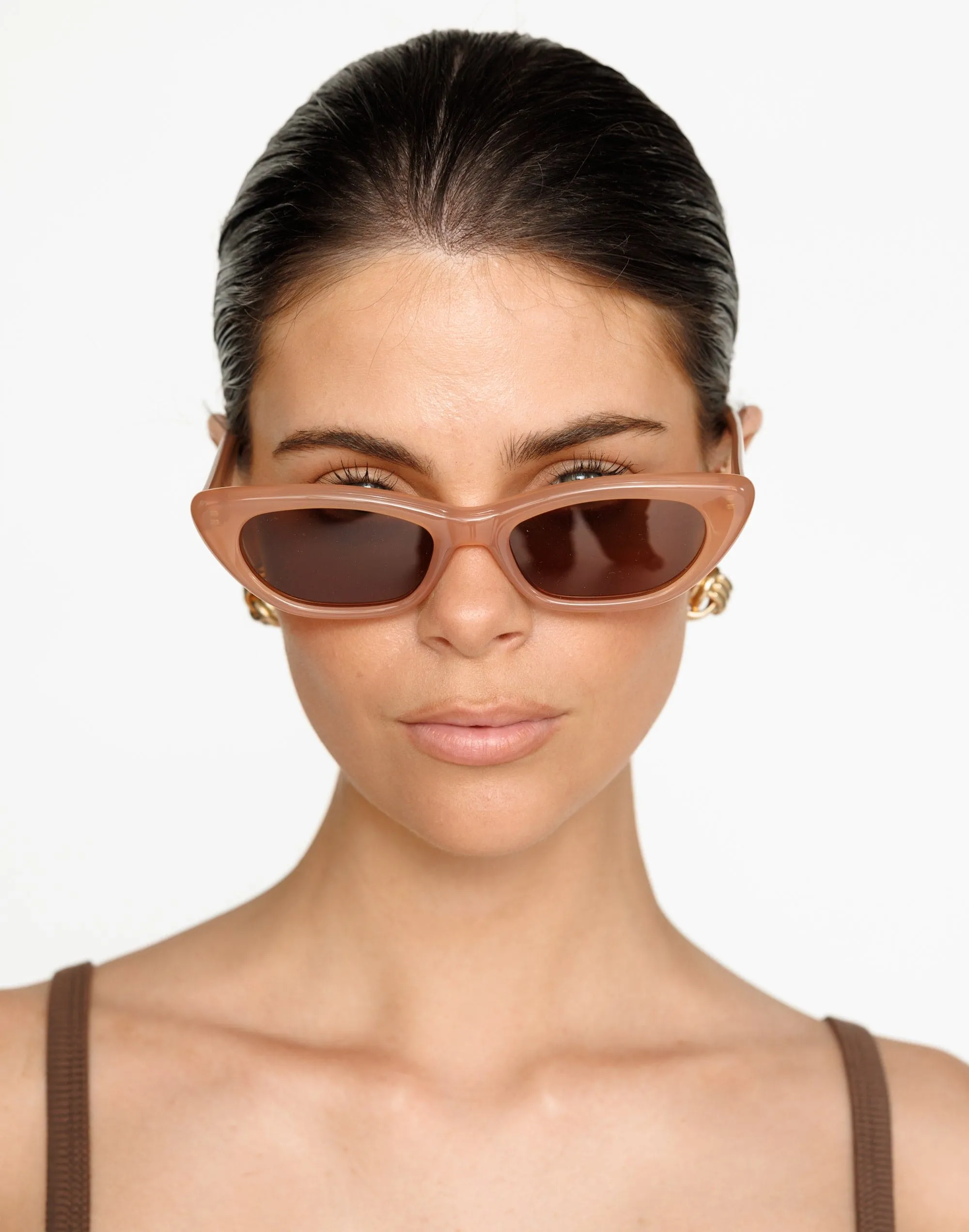 The Caroline Sunglasses (Nude) - By Banbé
