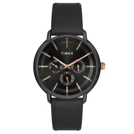 Timex Men 42 mm Size Black Dial Analog Watch- TWEG22003