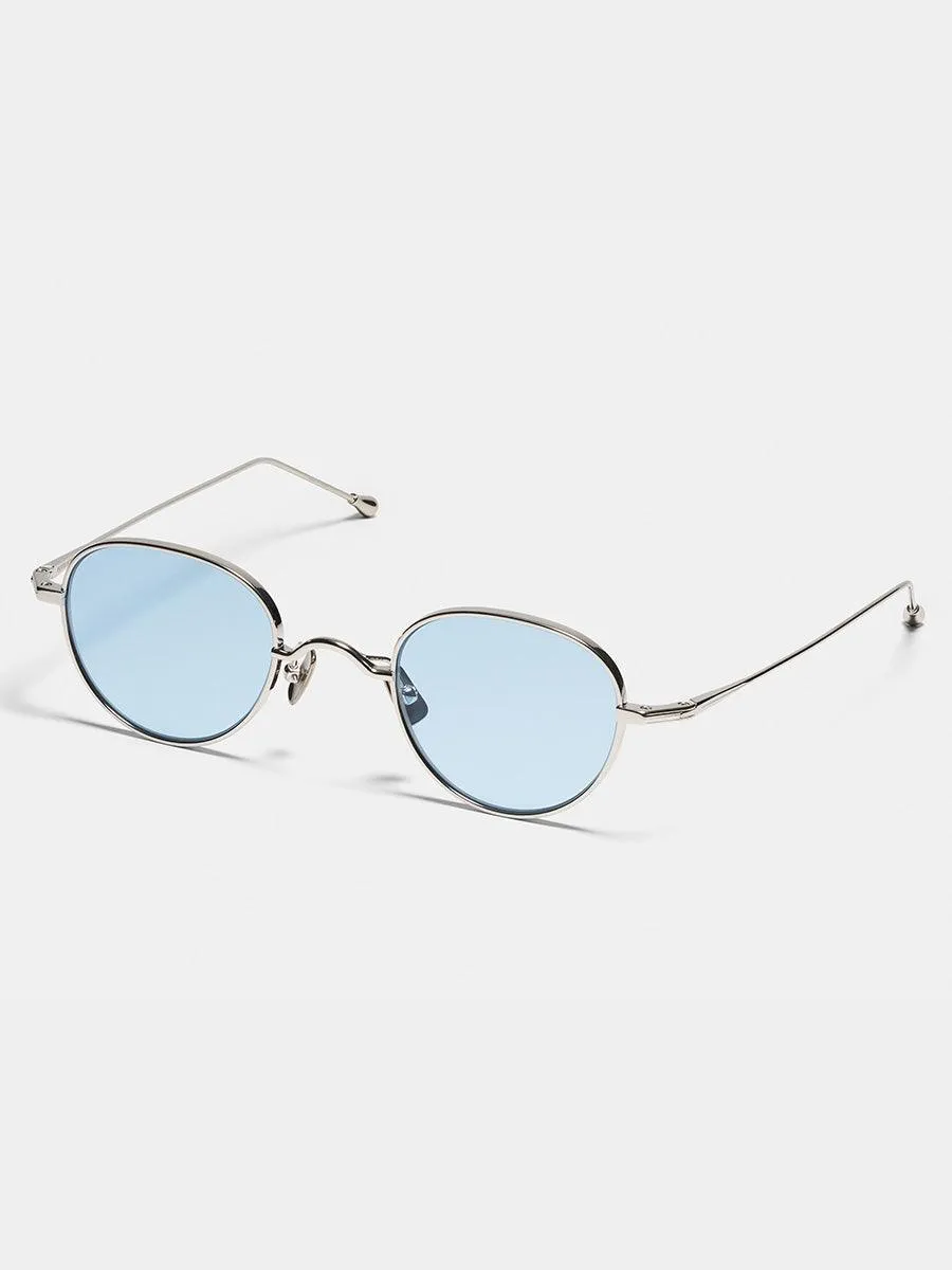 TT12 Guru Silver Bein Blue sunglasses