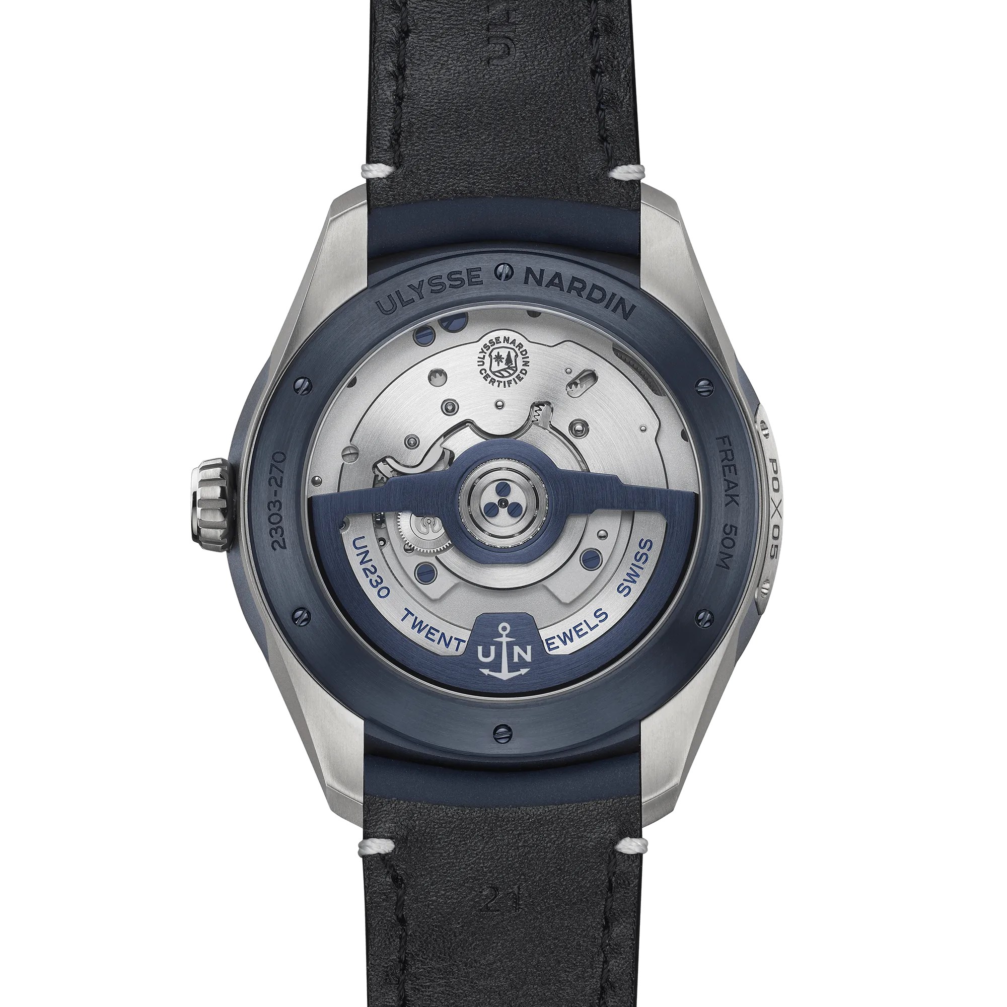 Sure! The optimized title for this e-commerce product is Stunning Ulysse Nardin Freak X Watch.