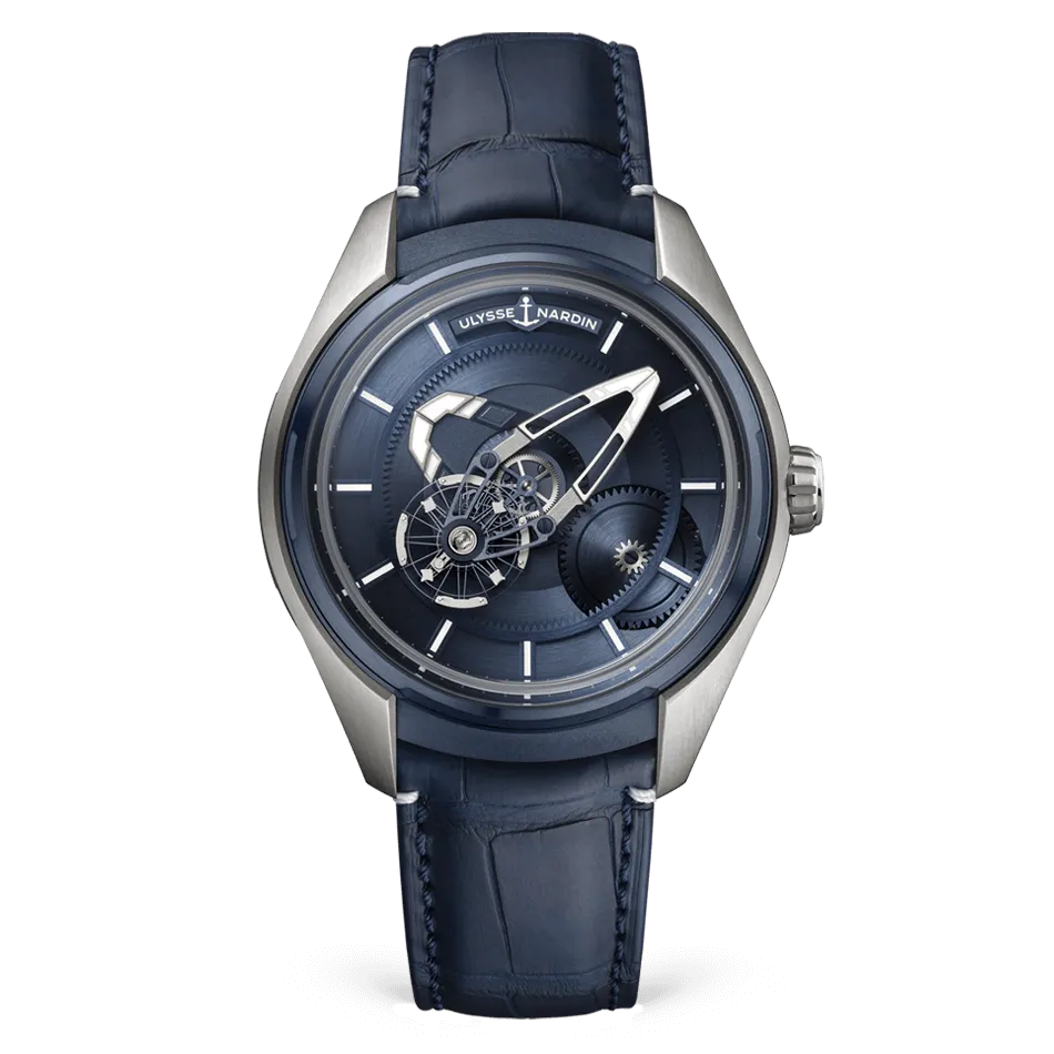 Sure! The optimized title for this e-commerce product is Stunning Ulysse Nardin Freak X Watch.
