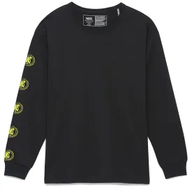 Vans Off The Wall Gradient Logo Long Sleeve Tee (Black)