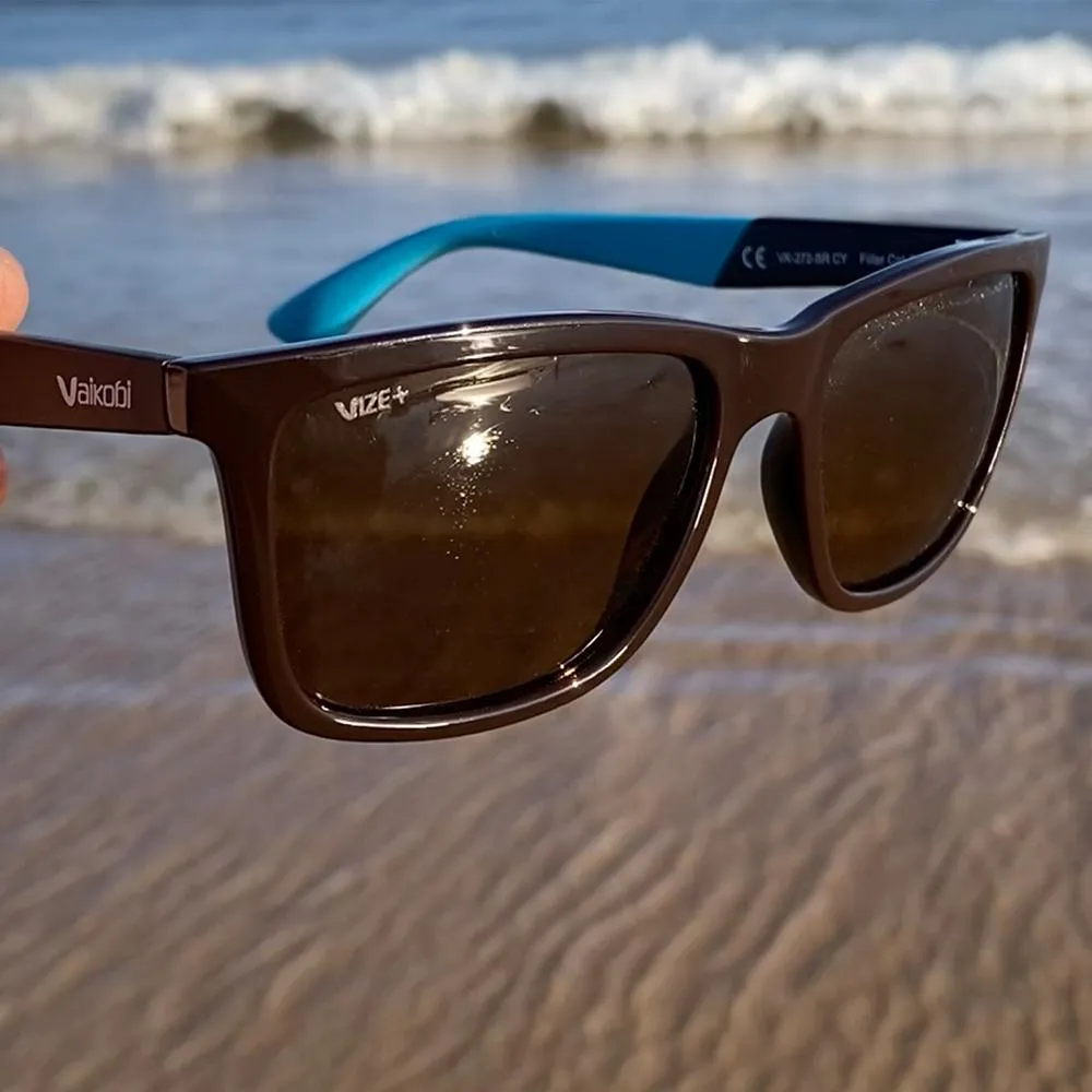 Viento Polarized Sunglasses (Brown/Amber)