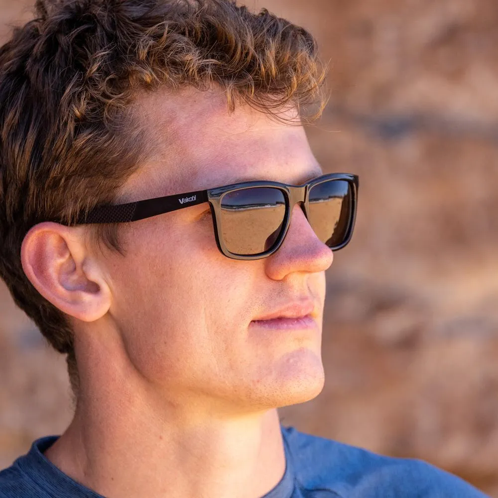Viento Polarized Sunglasses (Brown/Amber)