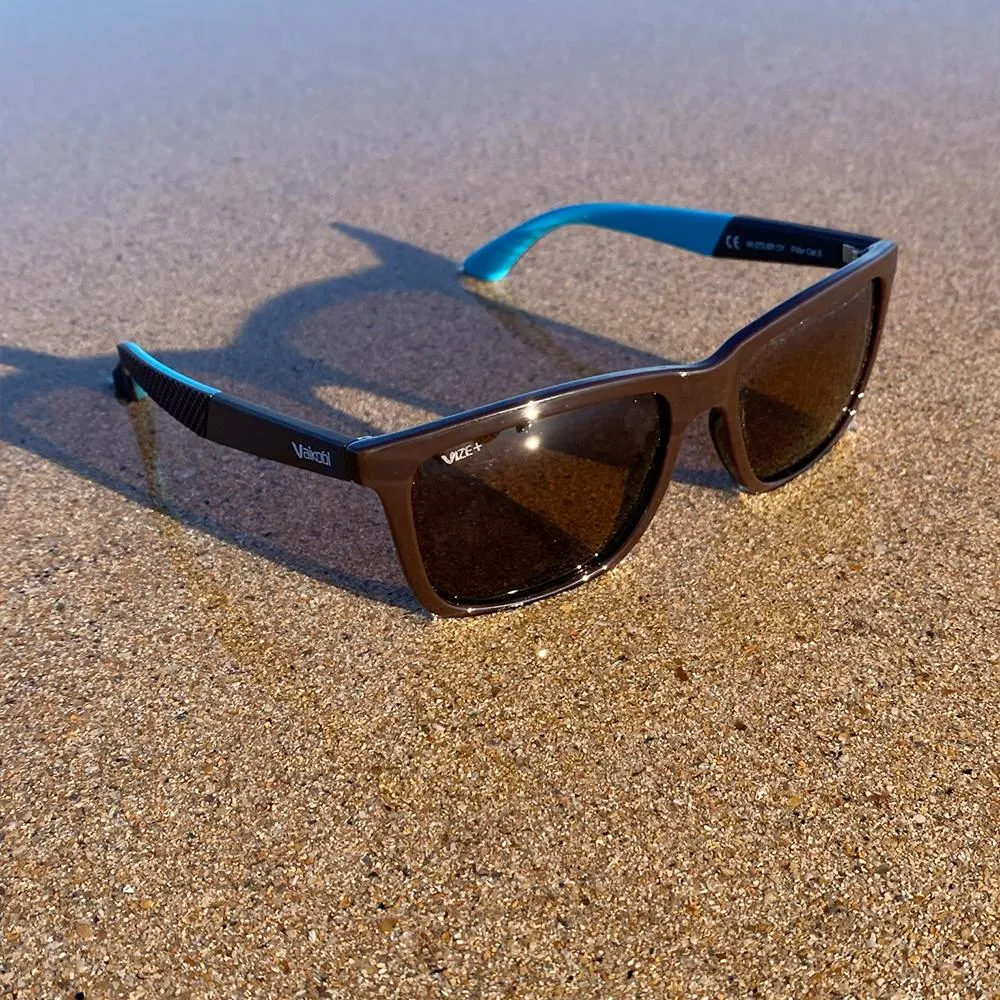 Viento Polarized Sunglasses (Brown/Amber)