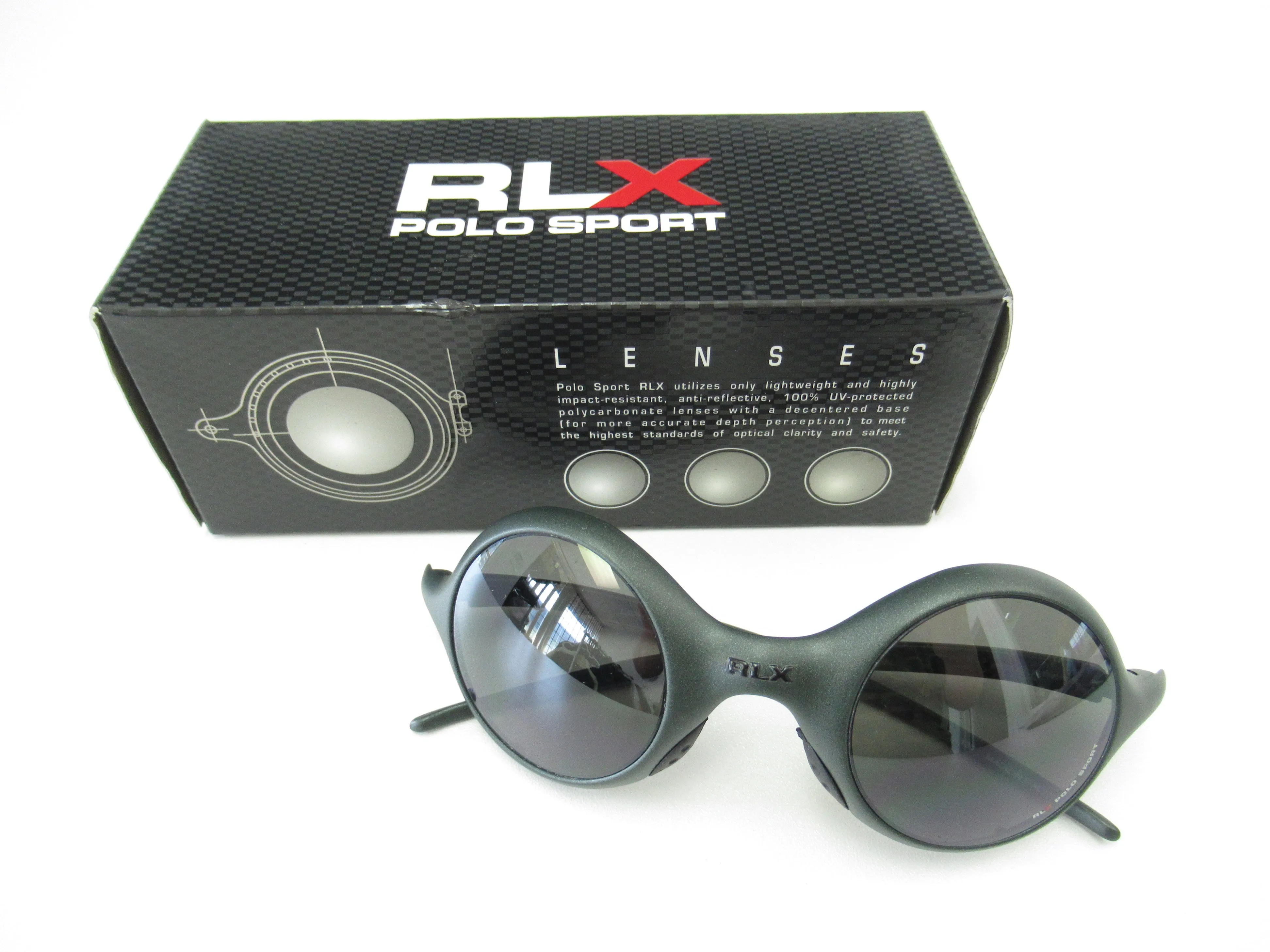 Vintage Deadstock Polo Sport RLX Ralph Lauren "Carbonite” Sunglasses - 90s / Y2K