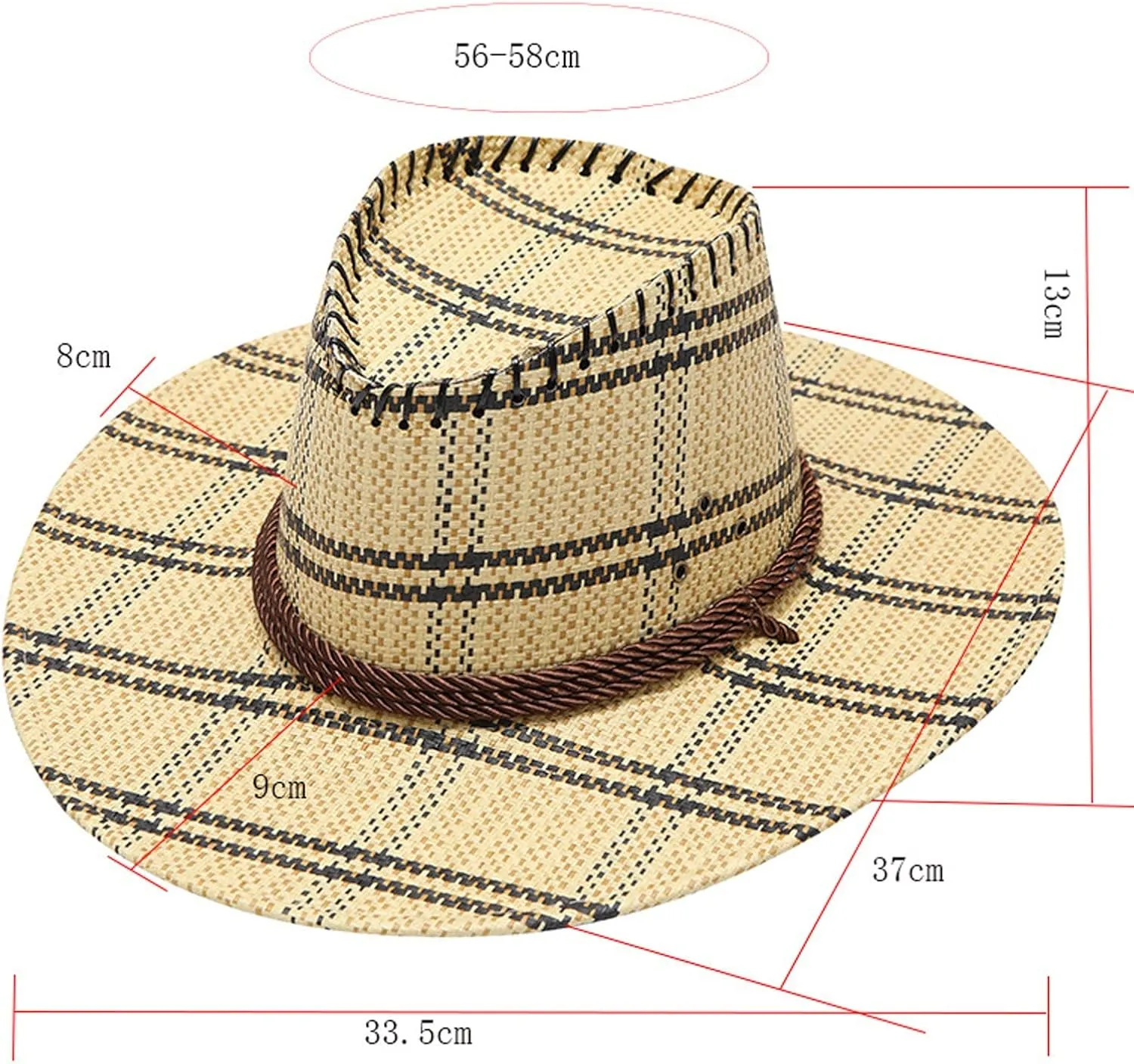 Womens Fedora Hat with Belt Buckle Classic Wide Brim Fedora Hat Floppy Panama Hat with Ring Belt Vintage Jazz Hat