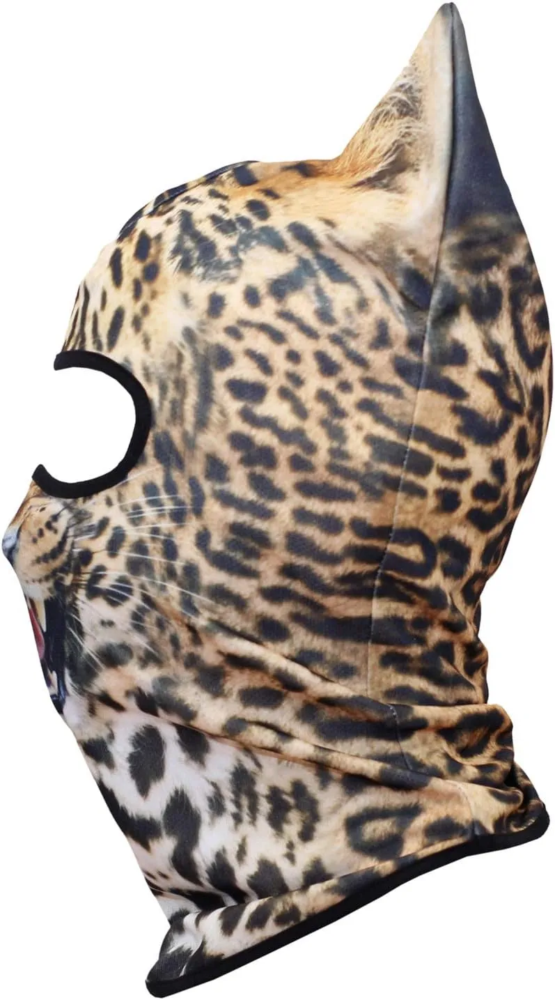 WTACTFUL 3D Stand Ears Animal Balaclava Face Mask for Music Festivals, Raves, Ski, Halloween, Party Outdoor Activities
